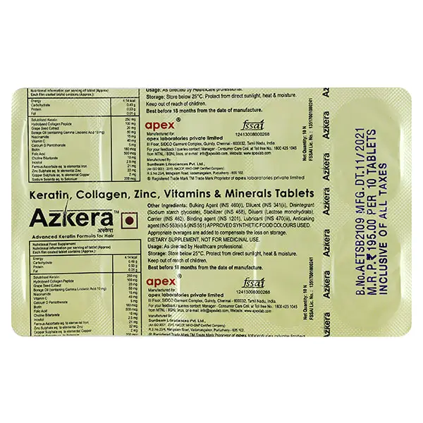 Azkera Tablet