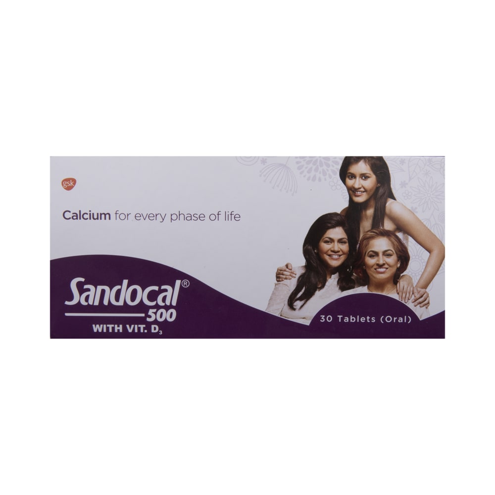 Sandocal 500 with Vit. D3 Tablet