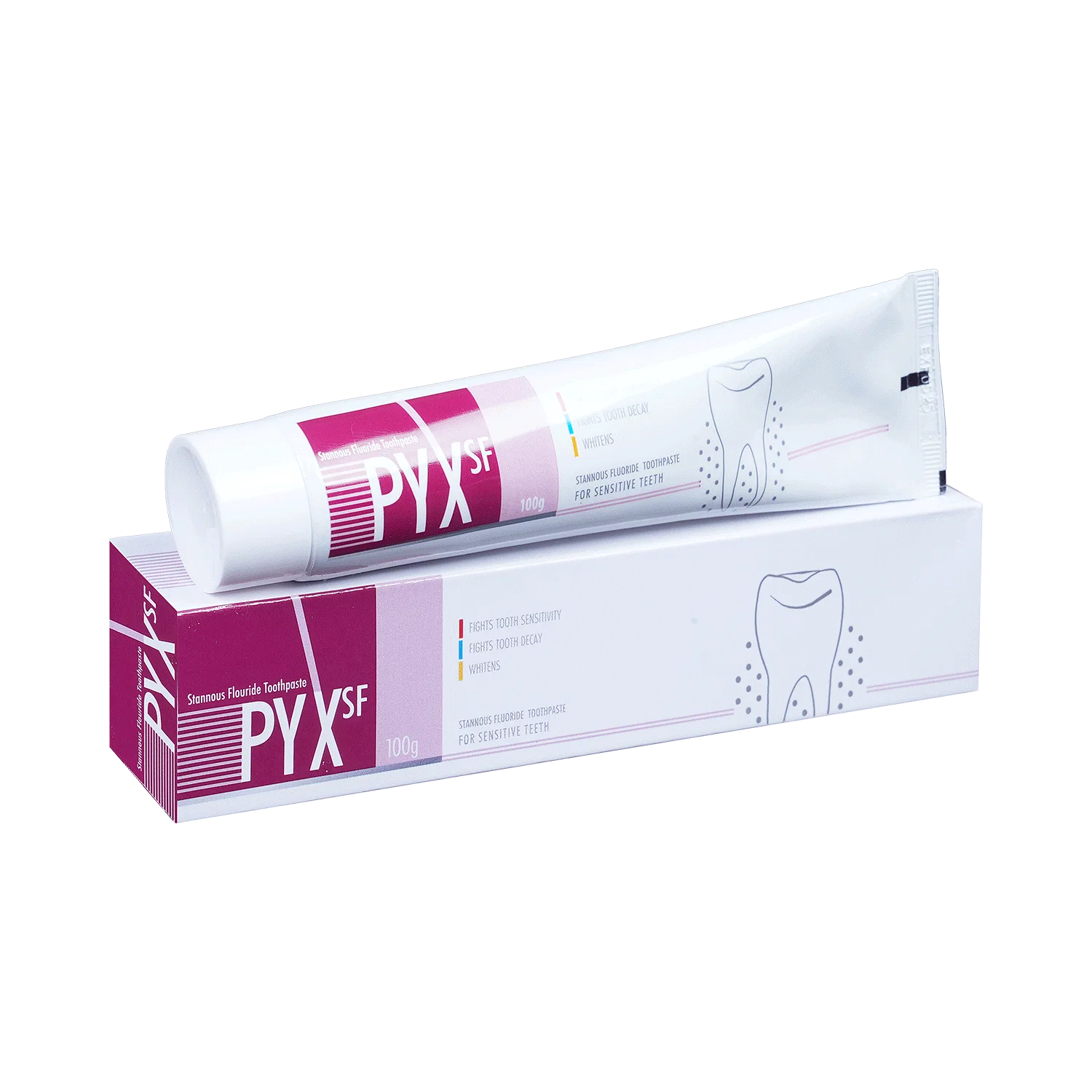 Pyx SF Stannous Fluoride Toothpaste | For Sensitive Teeth 100gm