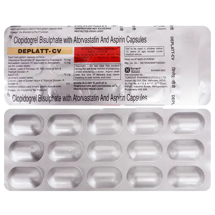 Deplatt-CV Capsule 15's