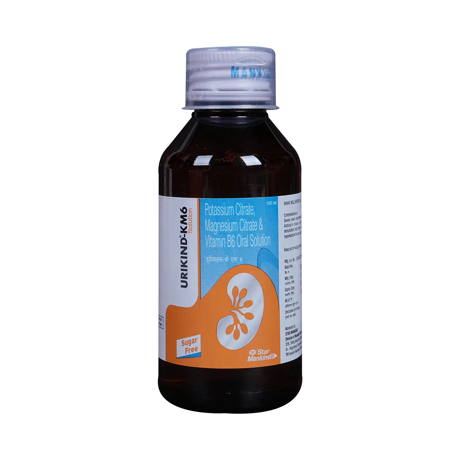 Urikind-KM6 Oral Solution Sugar Free 100ml