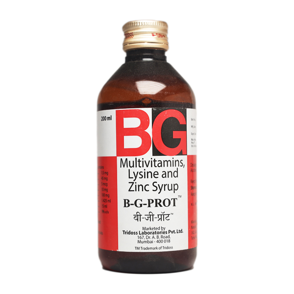 B.G. Prot Syrup