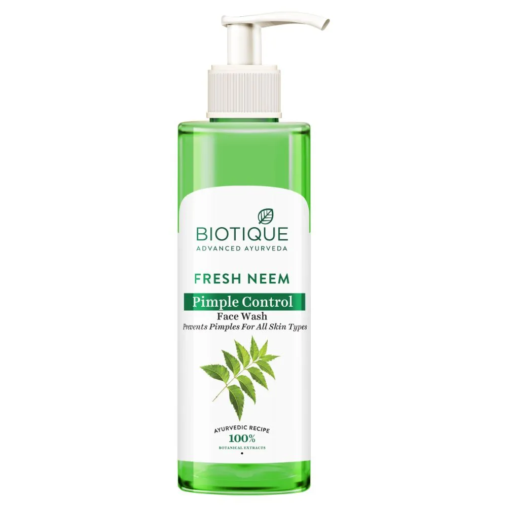 Biotique Fresh Neem Pimple Control Face Wash