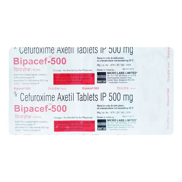 Bipacef 500 Tablet