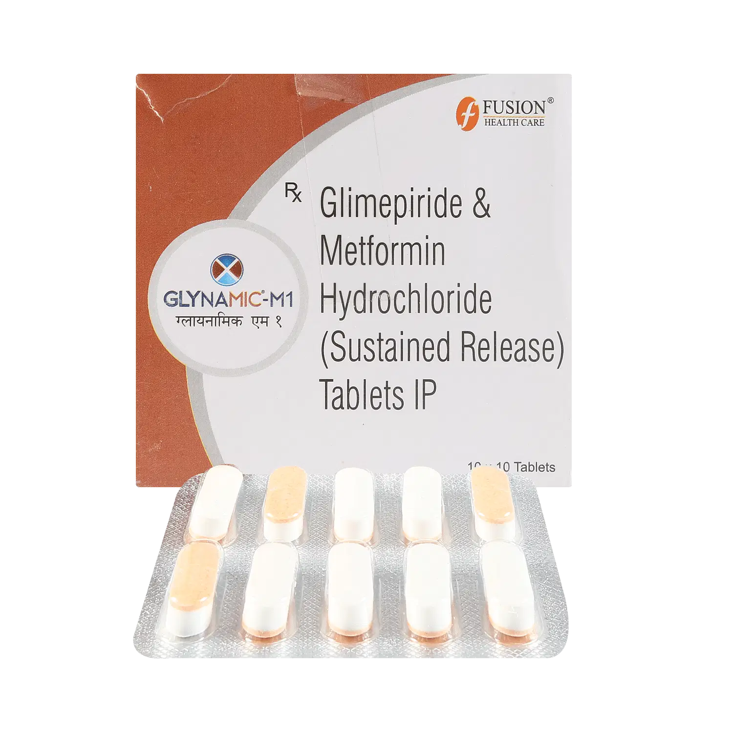 Glynamic M 1mg/500mg Tablet