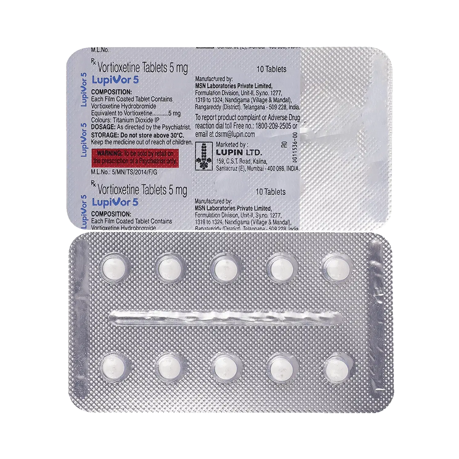 Lupivor 5mg Tablet