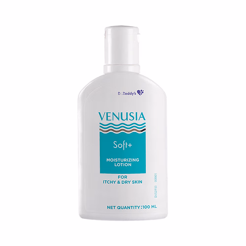 Venusia Soft + Moisturizing Lotion for Itchy & Dry Skin