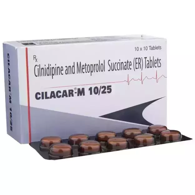 Cilacar-M 10/25 Tablet ER