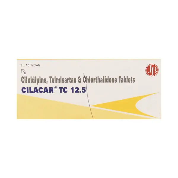 Cilaheart TC 40mg/10mg/12.5mg Tablet