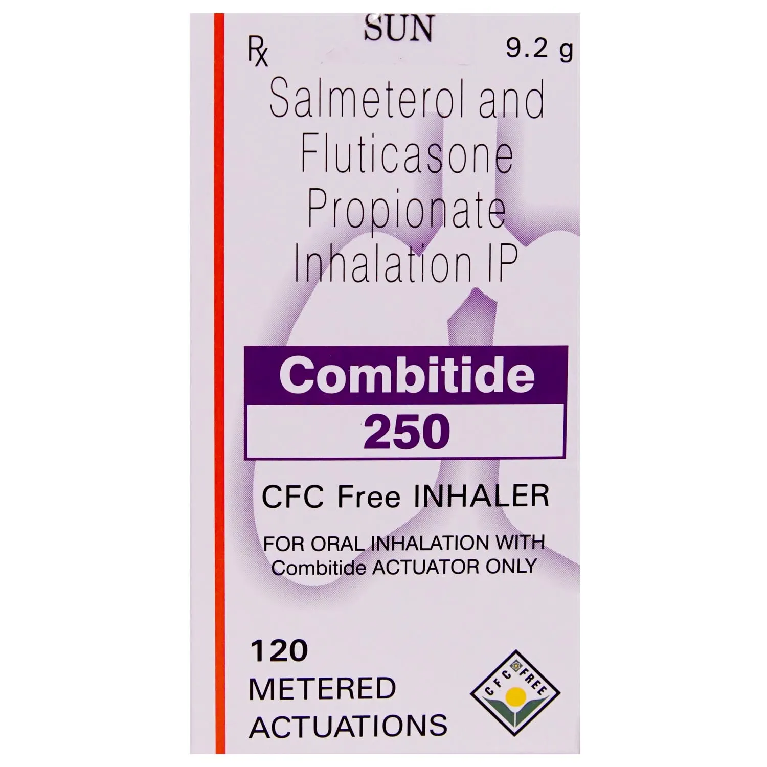 Combitide 250 CFC Free Inhaler