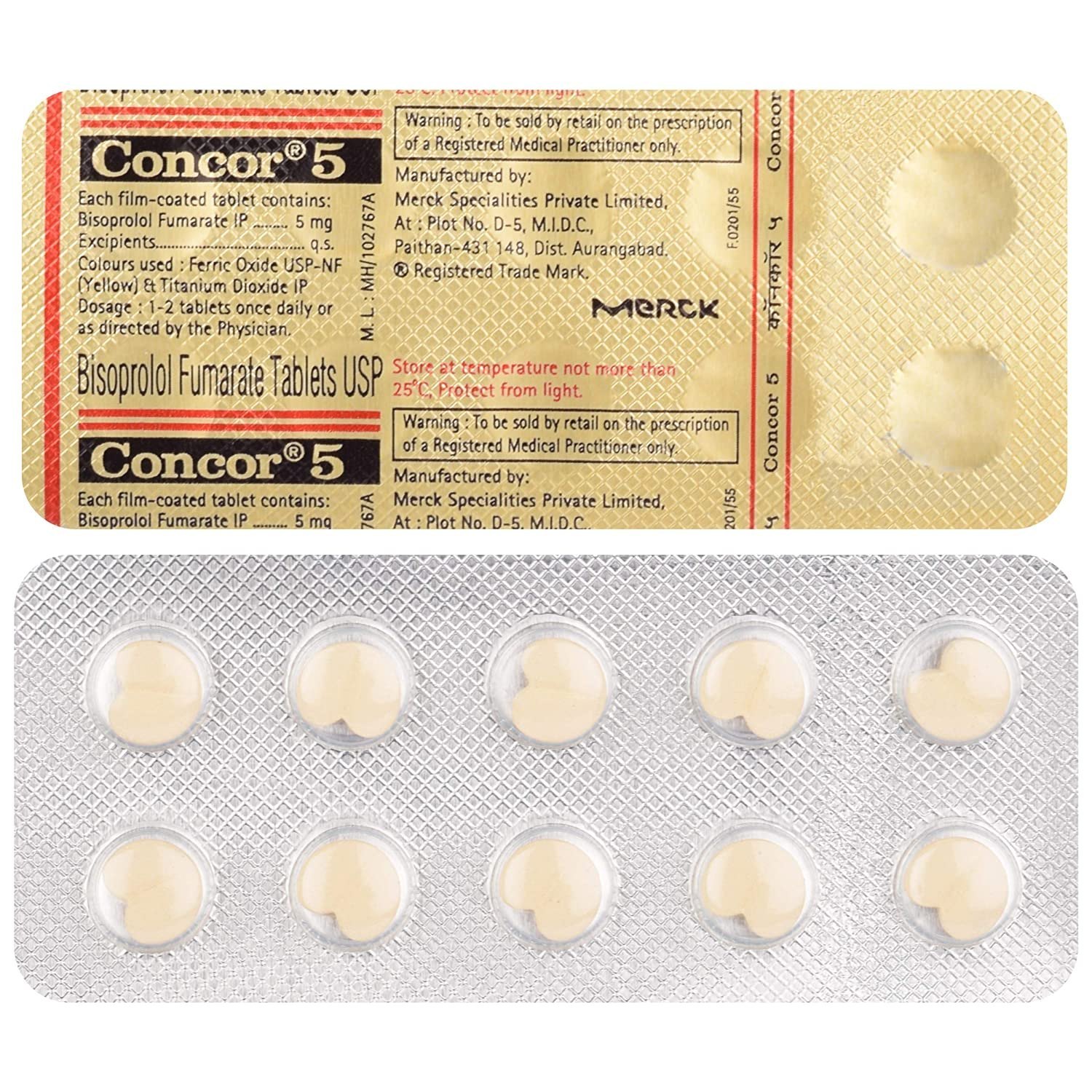 Concor 5 Tablet