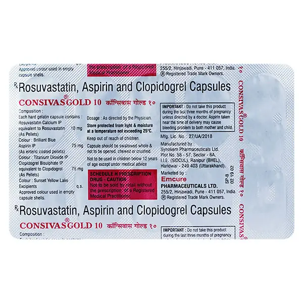 Consivas Gold 10 Capsule