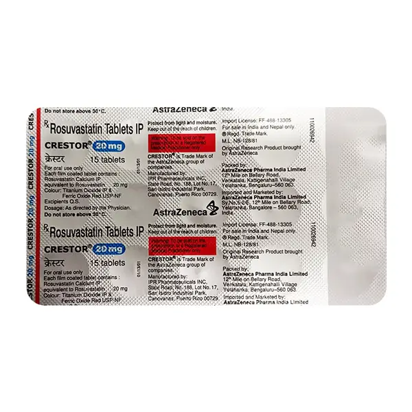 Crestor 20mg Tablet