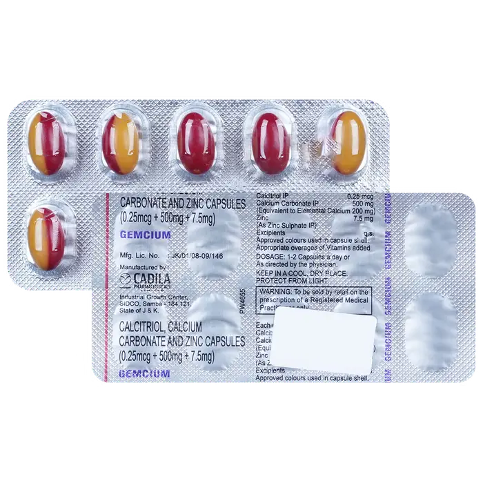 Gemcium Soft Gelatin Capsule