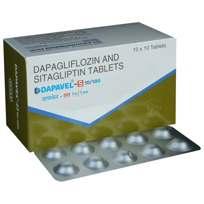 Dapavel S 10mg/100mg Tablet