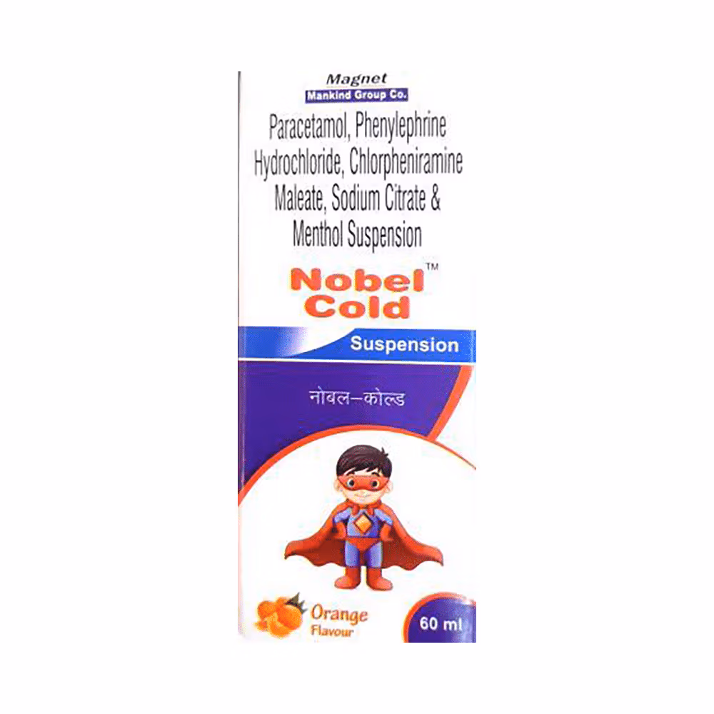 Nobel Cold Oral Suspension Orange