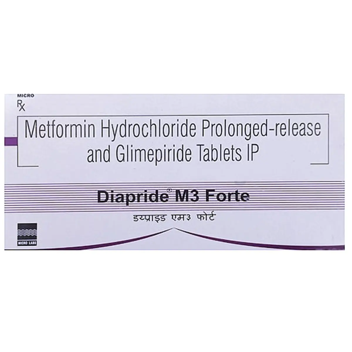 Diapride M3 Forte Tablet PR