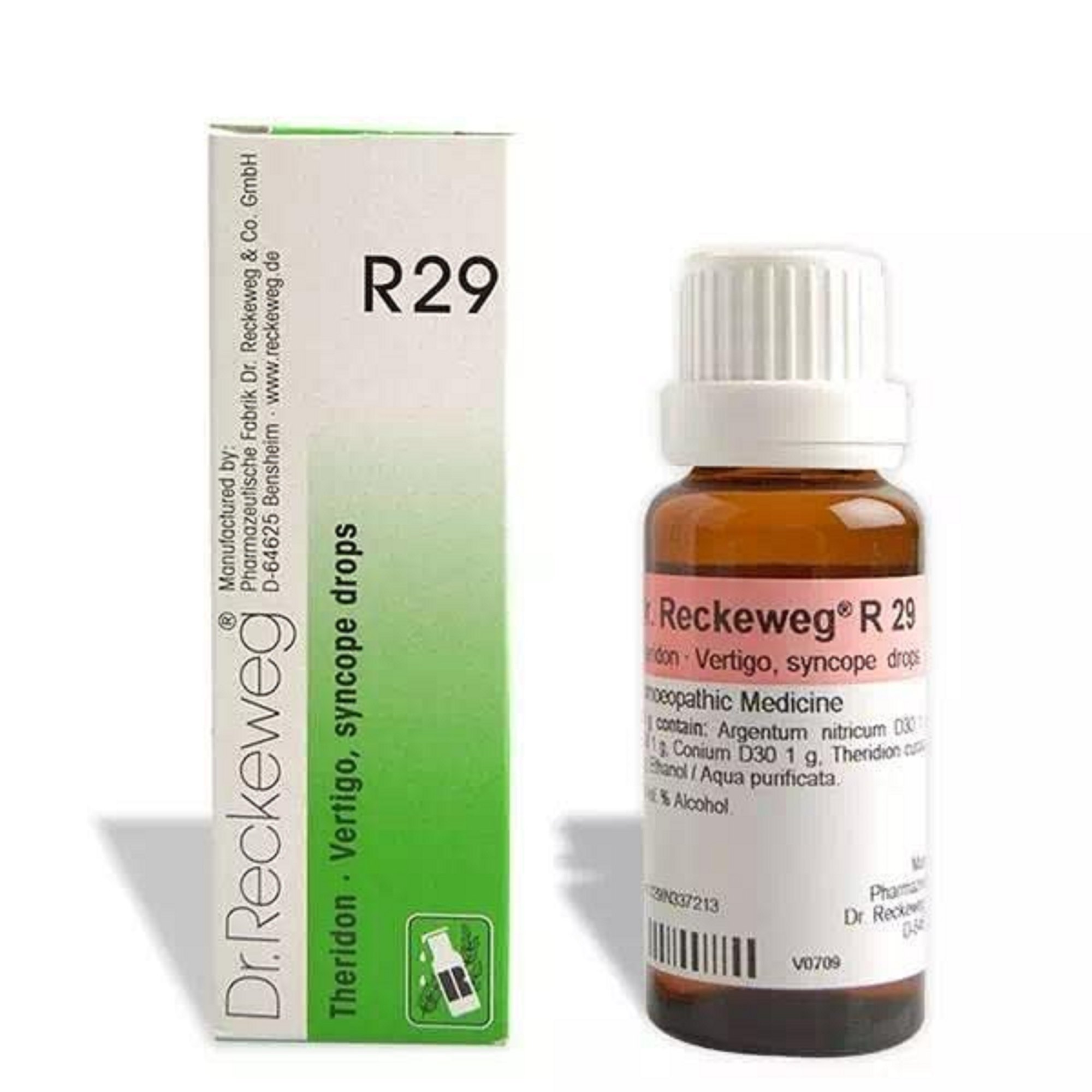 Dr. Reckeweg R29 Vertigo And Syncope Drop