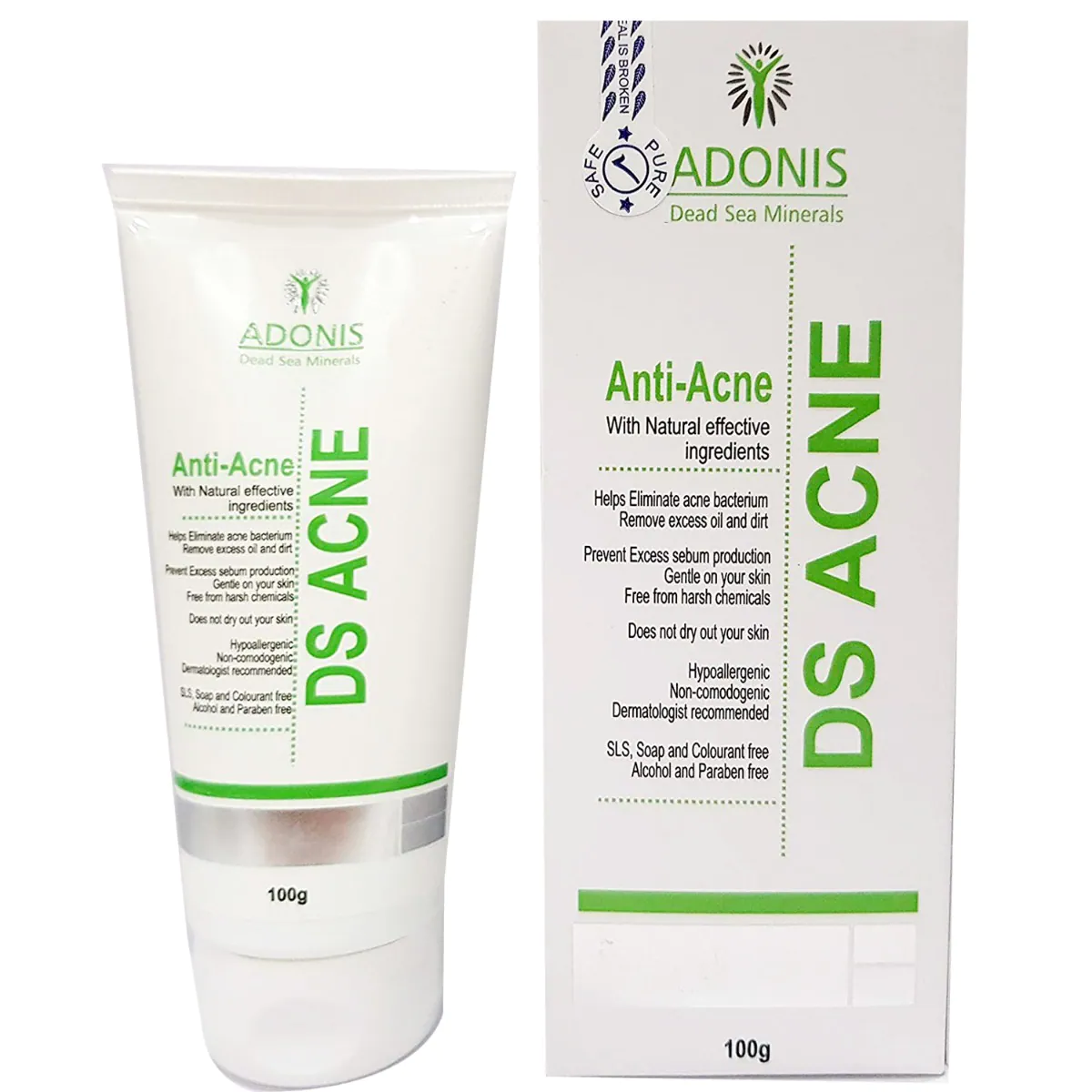 DS Acne Face Wash | Cleanses Skin & Removes Oil | Soap & SLS Free