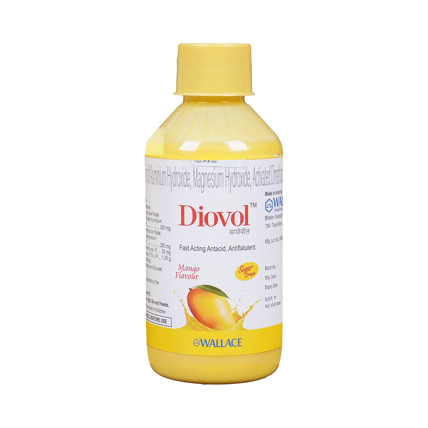 Diovol Oral Solution Mango Sugar Free