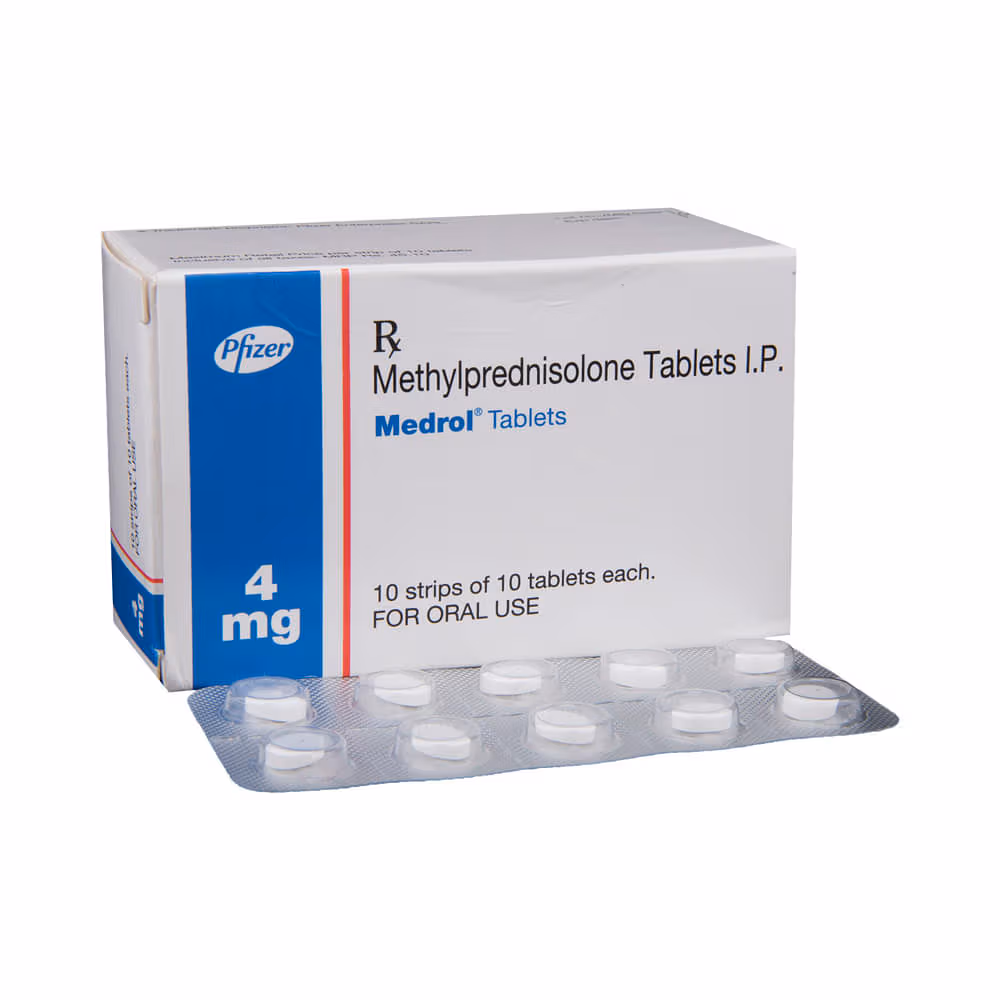 Medrol 4mg Tablet