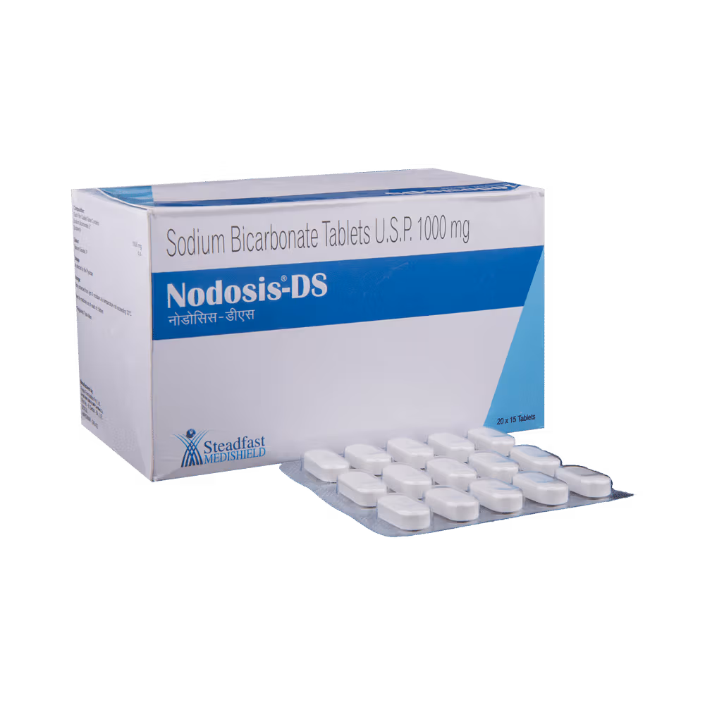 Nodosis-DS 1000mg Sodium Bicarbonate Tablet