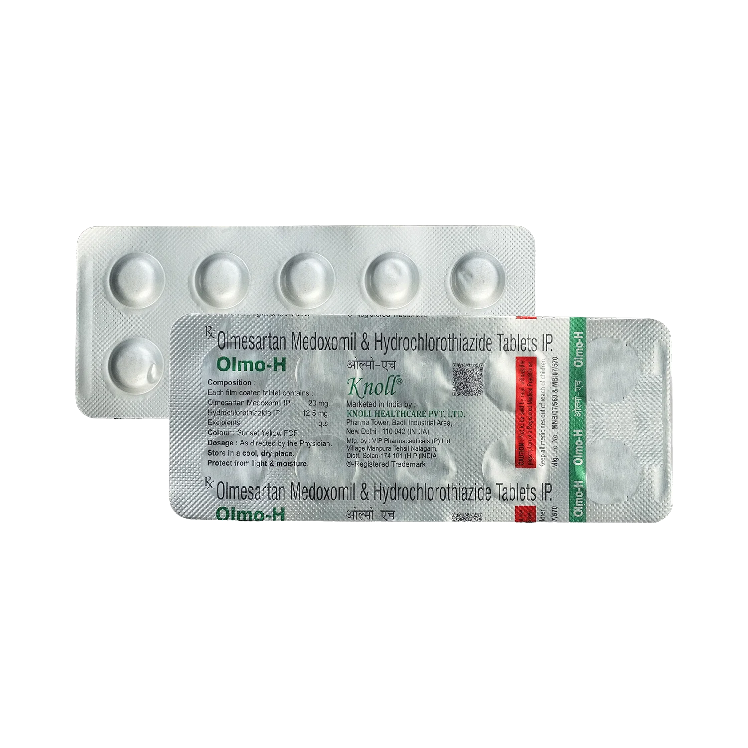 Olmo-H 12.5mg/20mg Tablet