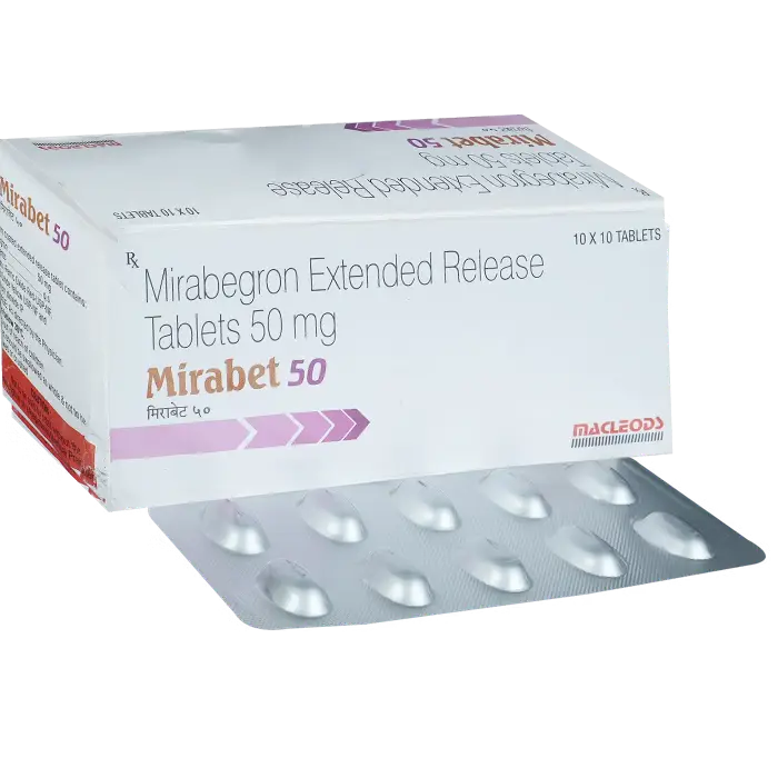 Mirabet 50 Tablet ER