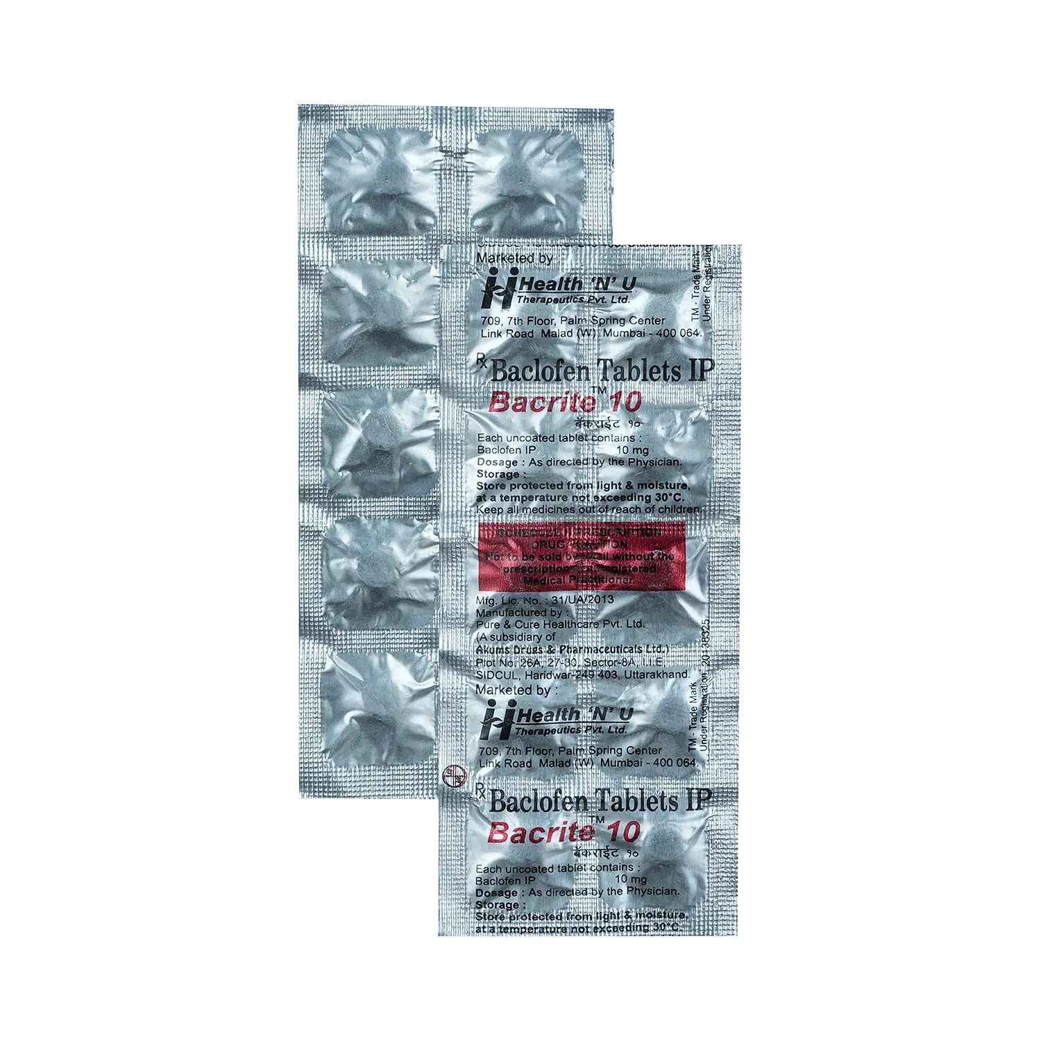 Bacrite 10 Tablet