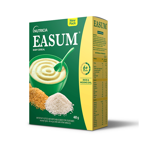 Easum Baby Cereal with Rice & Moong Dal