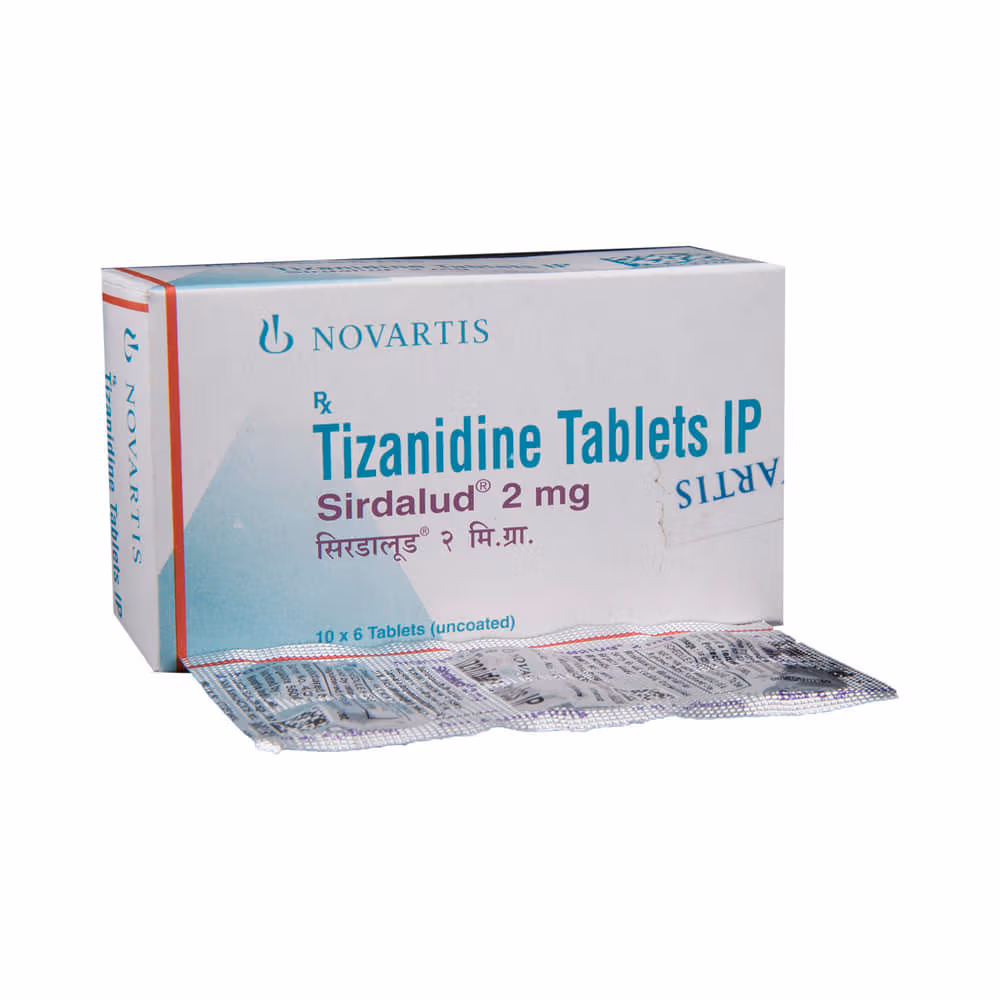 Sirdalud 2mg Tablet