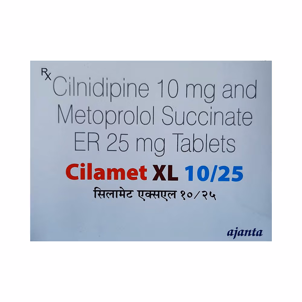 Cilamet XL 10/25 Tablet ER