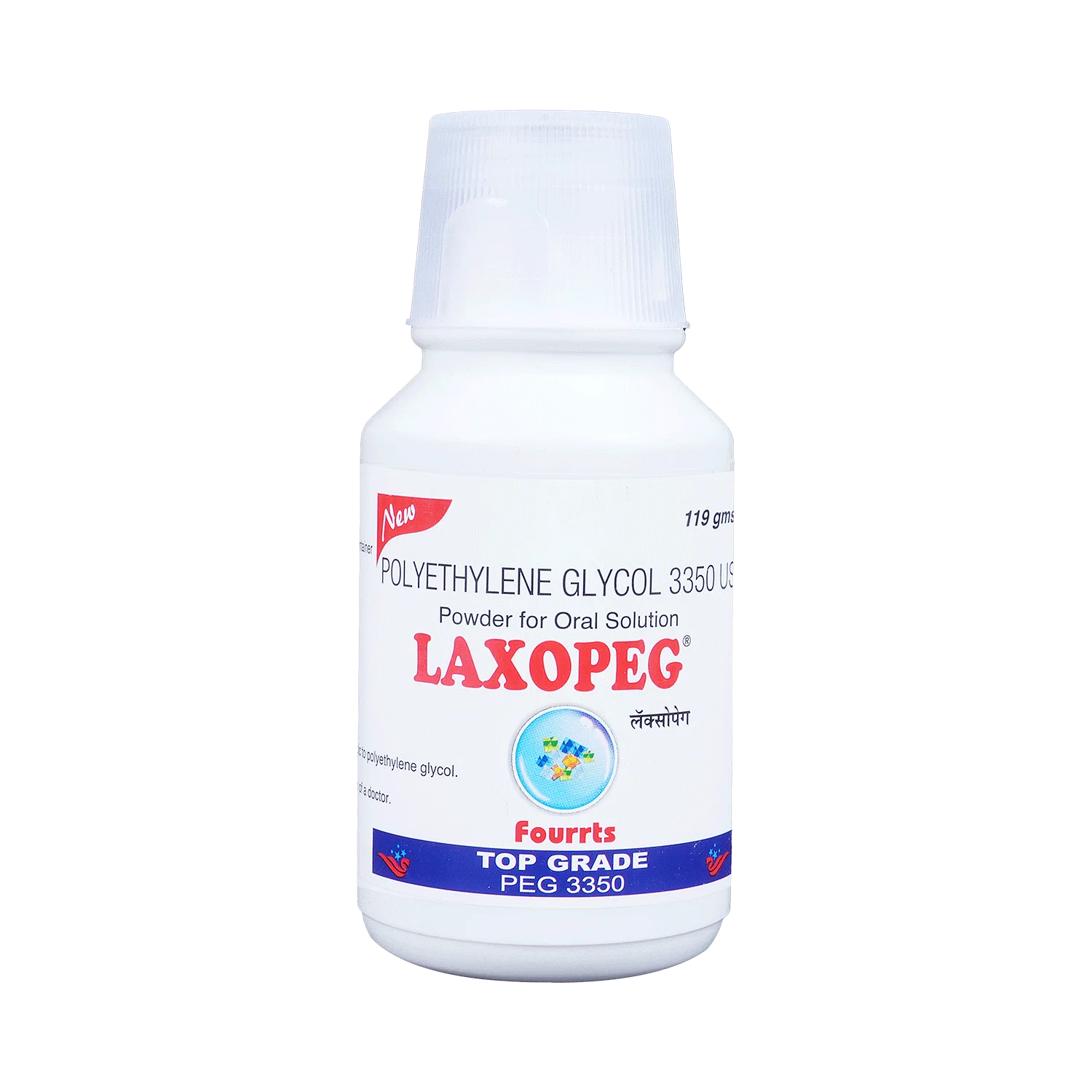 Laxopeg Polyethylene Glycol 3350 Powder | Eases Constipation 119gm