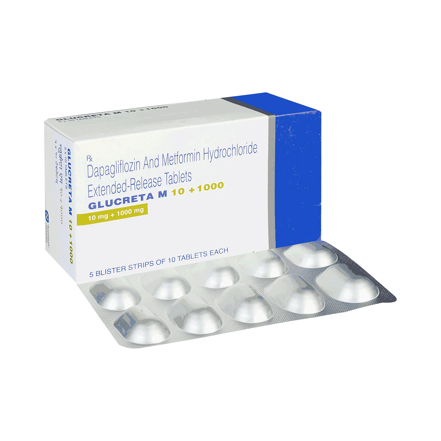 Glucreta M 10/1000 Tablet ER