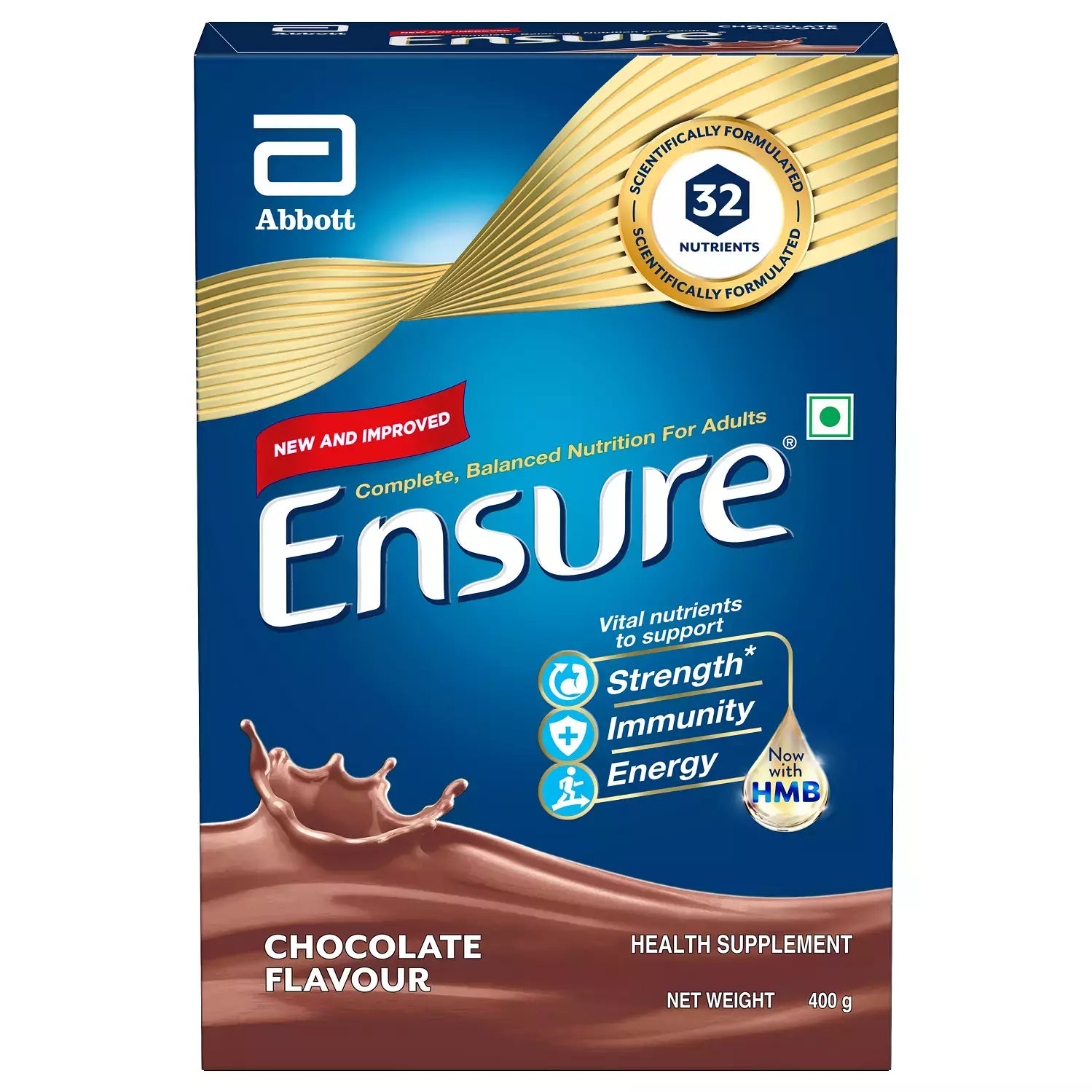 Ensure Powder Complete Balanced Nutrition Drink for Adults | Chocolate Refill