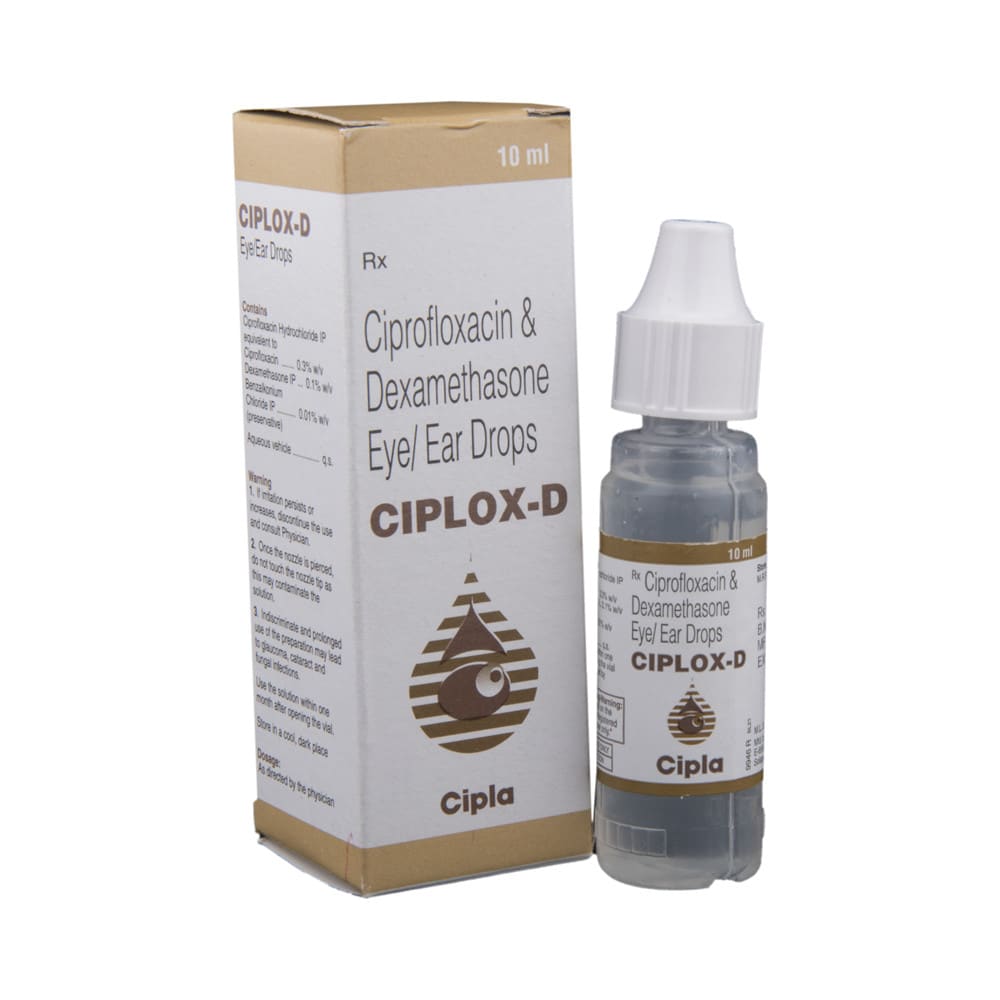 Ciplox D Eye/Ear Drops