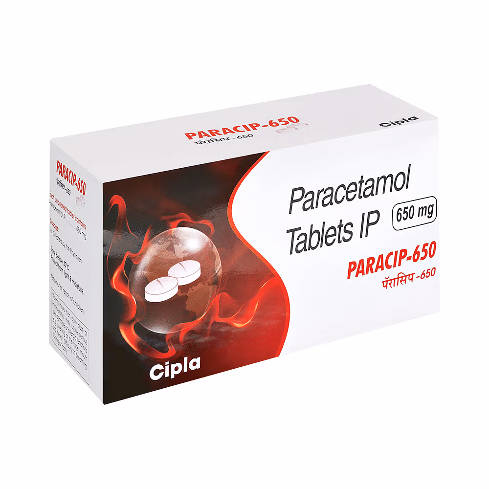 Paracip 650 Tablet