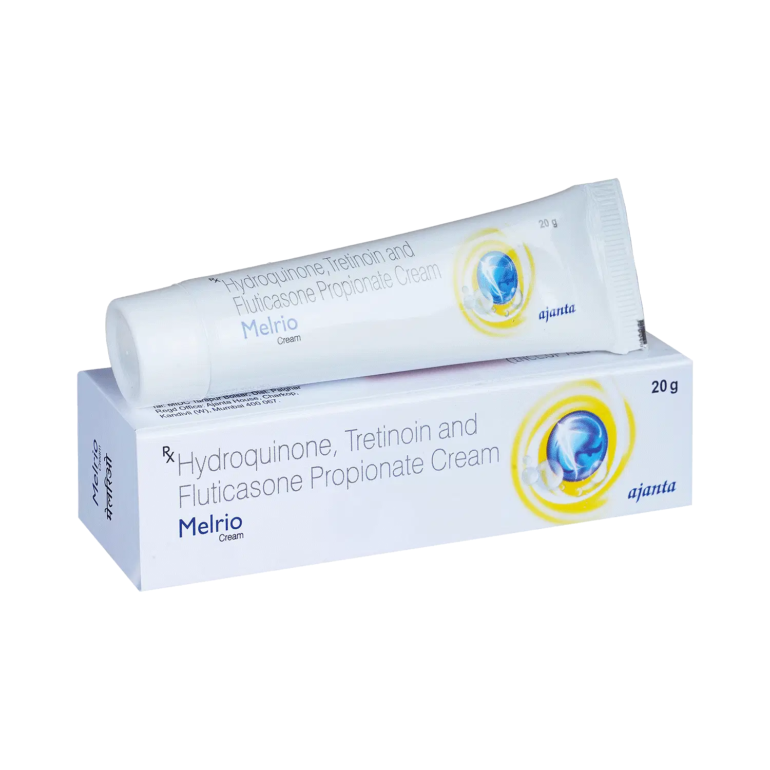 Melrio Cream with Hydroquinone, Tretinoin and Fluticasone Propionate