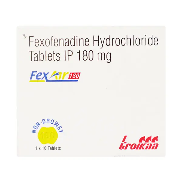 Fexair 180mg Tablet