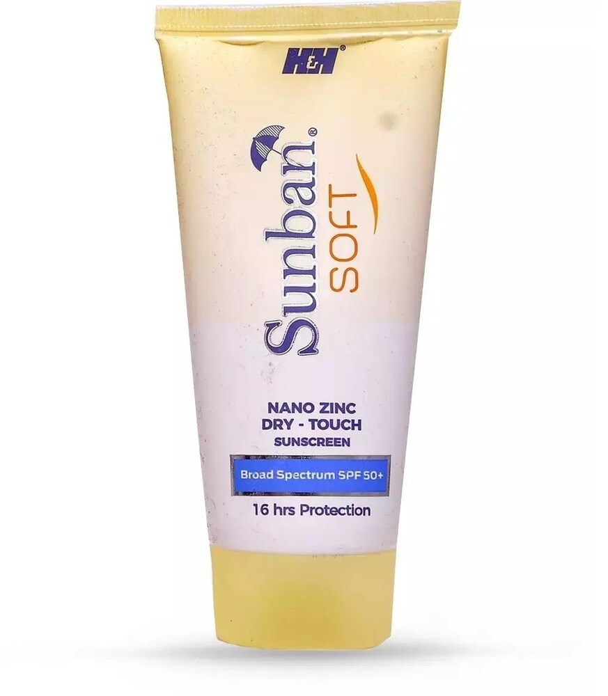 Sunban Soft Nano Zinc Dry-Touch Sunscreen | SPF 50+