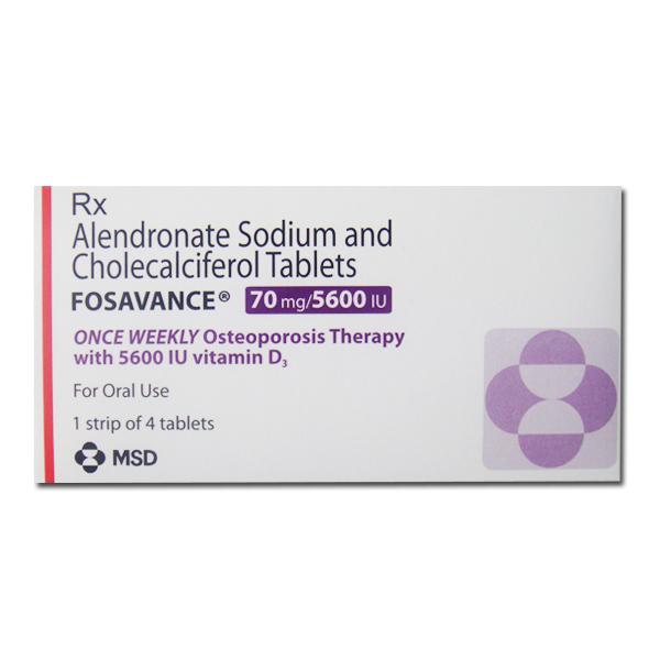 Fosavance 70 mg/5600 IU Tablet