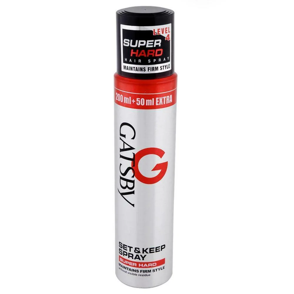 Gatsby Spray Super Hard 250 ml