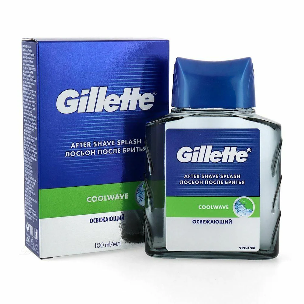 Gillette After Shave Splash Lotion Cool Wave