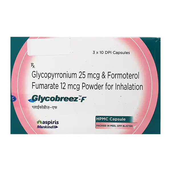 Glycobreez F 6mcg/25mcg Capsule