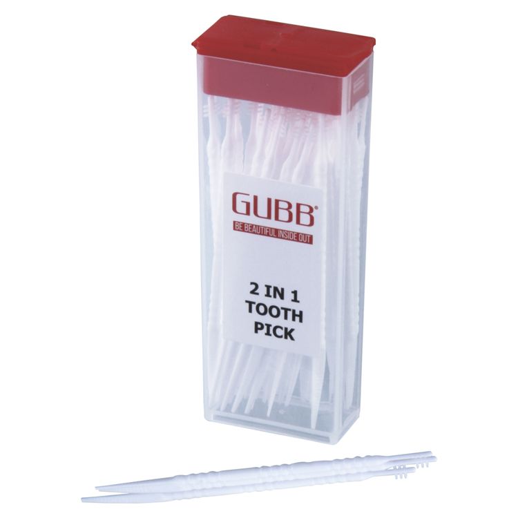 GUBB USA Plastic( 2 IN 1)Tooth Picks