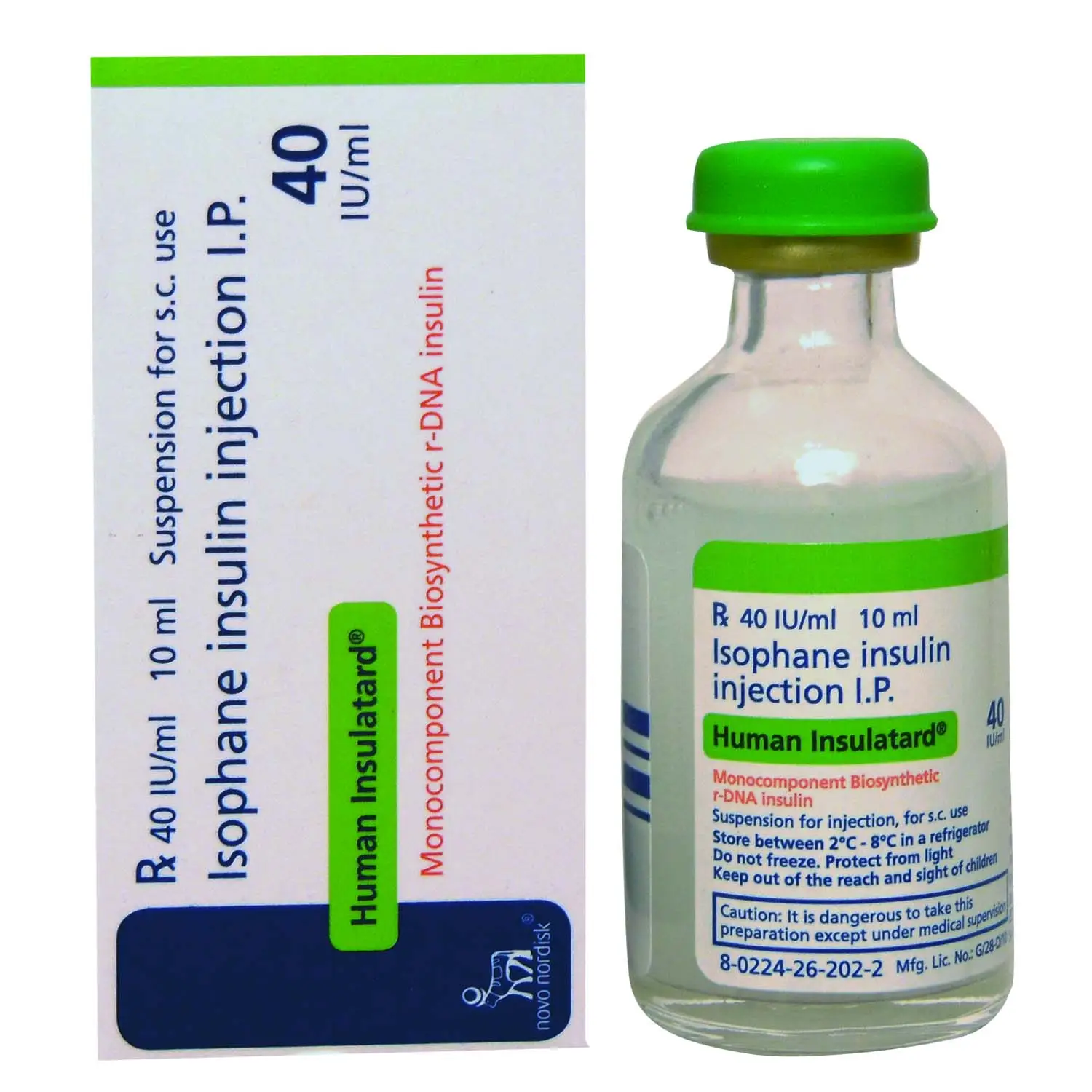 Human Insulatard 40IU/ml Suspension for Injection