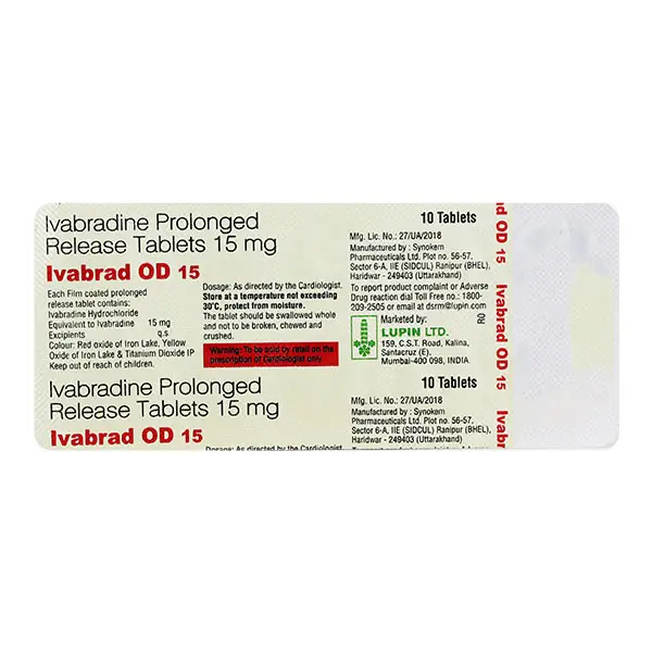 Ivabrad OD 15 Tablet PR