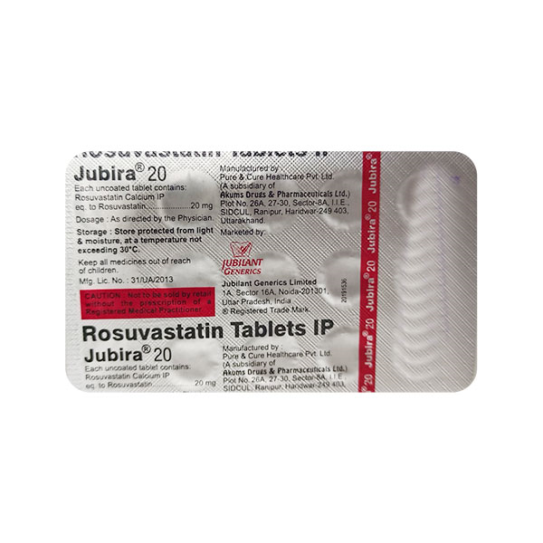 Jubira 20 Tablet