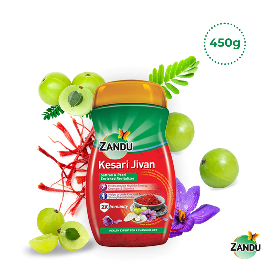 Zandu Kesari Jivan Chyawanprash | For Immunity, Strength, Stamina & Bone Health