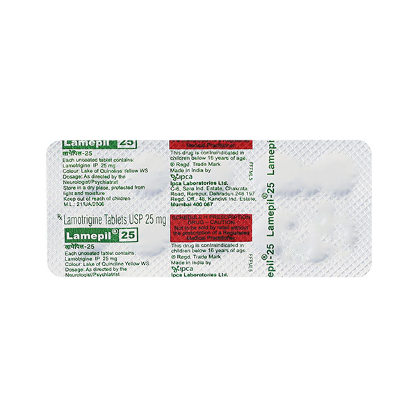 Lamepil 25Mg Tablet